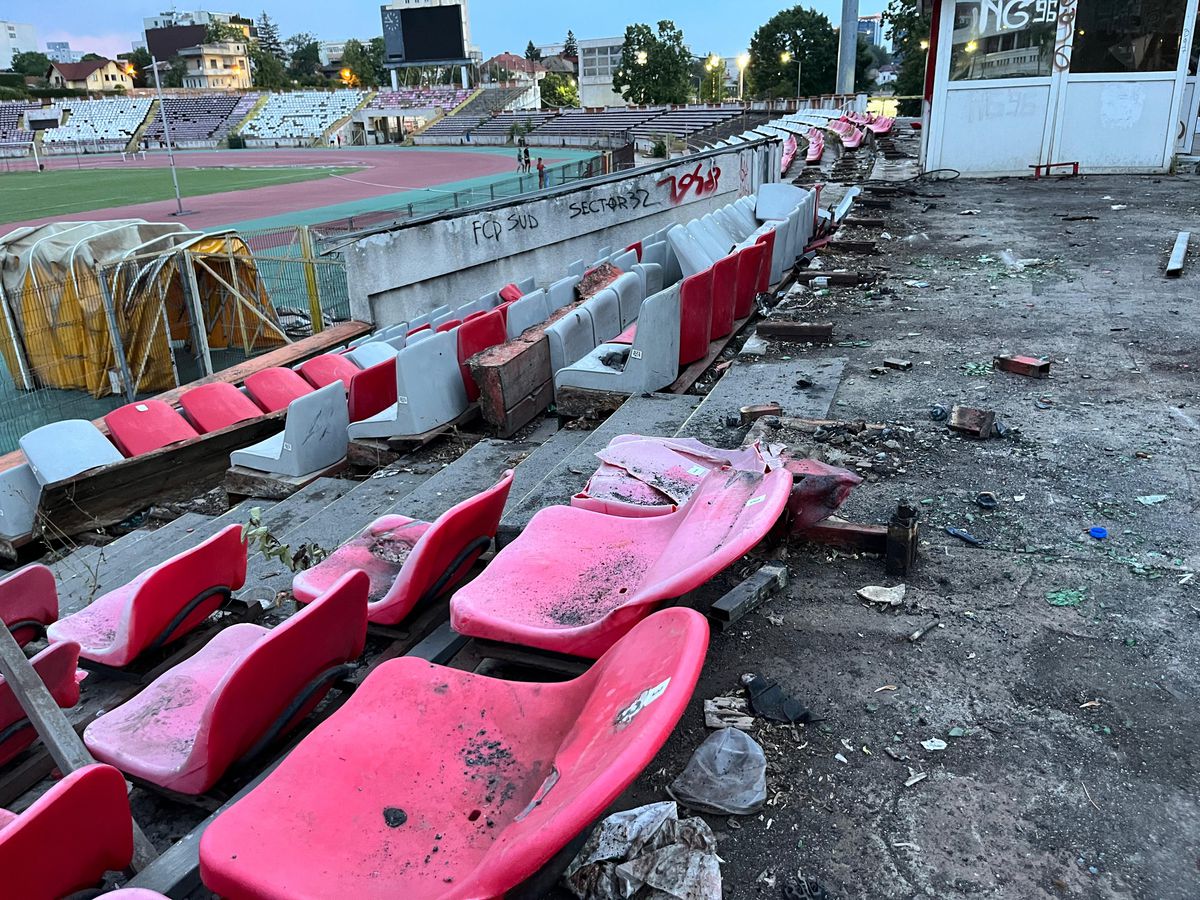 Se întâmplă în România! N-au găsit stadion și își vor juca meciurile în Ștefan cel Mare » Arena e în plină demolare: „Au început să scoată anumite sectoare”!