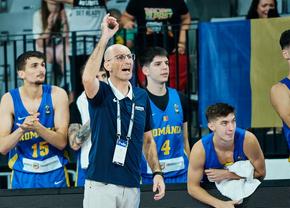 Tane Spasev, selecționerul României U20 de baschet, calificată în „sferturi” la Euro: „Două lucruri ne-au adus la performanță”