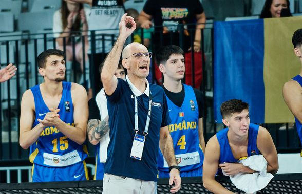 Tane Spasev, selecționerul României U20 de baschet, calificată în „sferturi” la Euro: „Două lucruri ne-au adus la performanță”