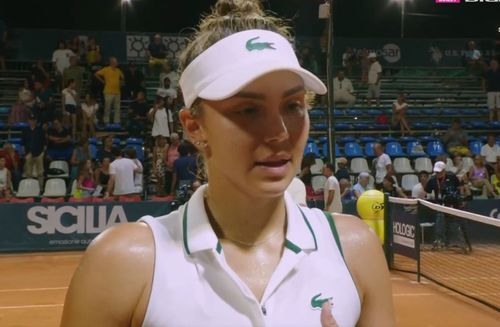 Jaqueline Cristian (26 de ani, 66 WTA) a învins-o pe italianca Lucia Bronzetti (25 de ani, 70 WTA), scor 6-3, 6-2, și s-a calificat în sferturile turneului de 250 de puncte de la Palermo.