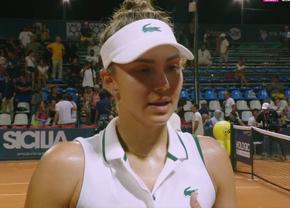 Jaqueline Cristian s-a calificat în „sferturile” turneului WTA de la Palermo » Victorie în condiții complicate