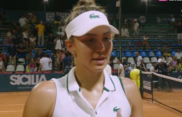 Jaqueline Cristian s-a calificat în „sferturile” turneului WTA de la Palermo » Victorie în condiții complicate