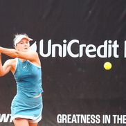 Irina Begu în meciul din sferturile de finală ale UniCredit Iași Open Foto: Roxana Fleșeru