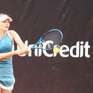 Irina Begu în meciul din sferturile de finală ale UniCredit Iași Open Foto: Roxana Fleșeru