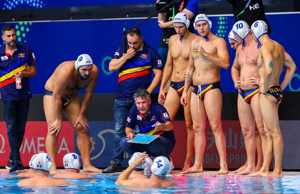 În ciuda unui joc bun, România a fost eliminată de Ungaria în playoff-ul Campionatului Mondial de Polo