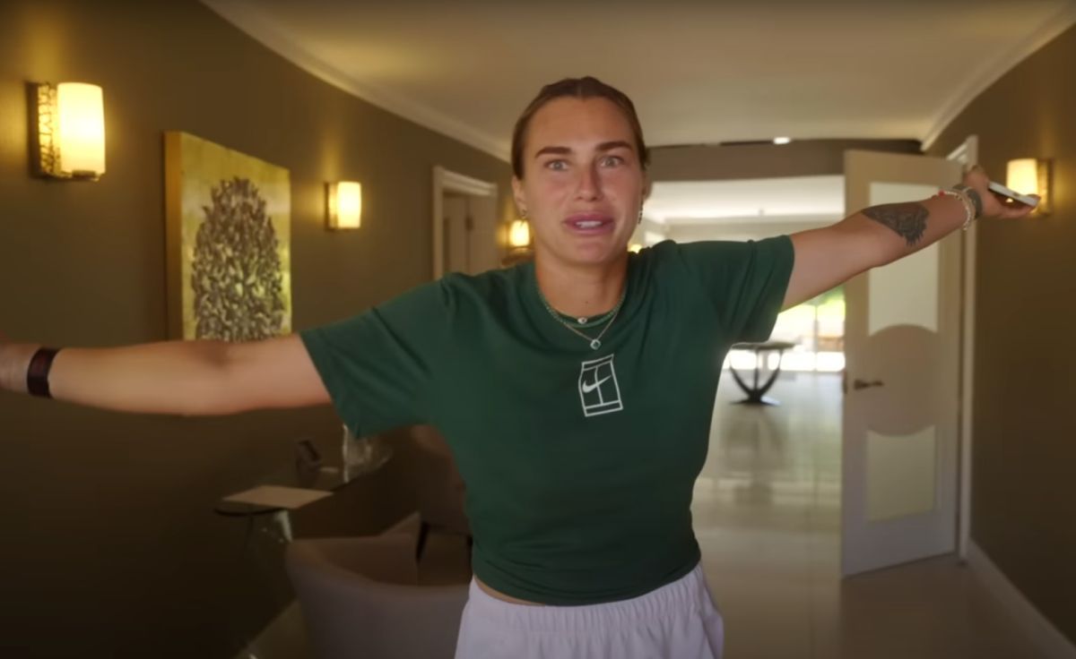Turul casei cu Aryna Sabalenka » Liderul mondial s-a apucat de vlogging și a prezentat locuința unde a stat la Wimbledon! Haos cu staff-ul