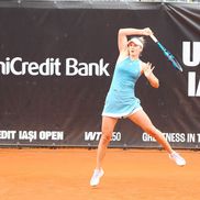 Irina Begu în meciul din sferturile de finală ale UniCredit Iași Open Foto: Roxana Fleșeru