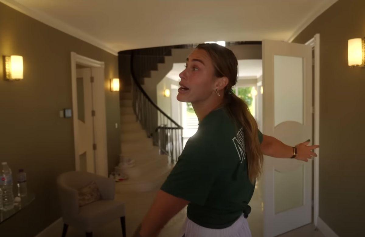 Turul casei cu Aryna Sabalenka