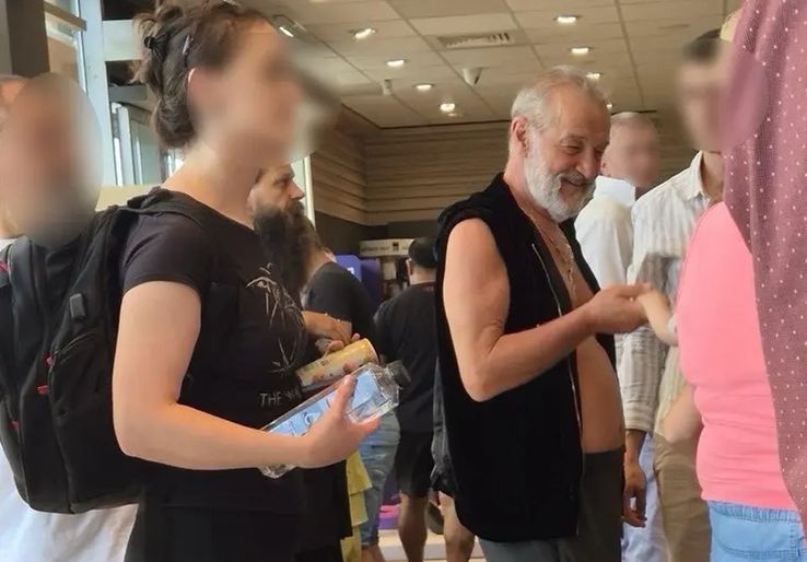 Gigi Becali, în drum spre Constanța / FOTO: Constanța 100%
