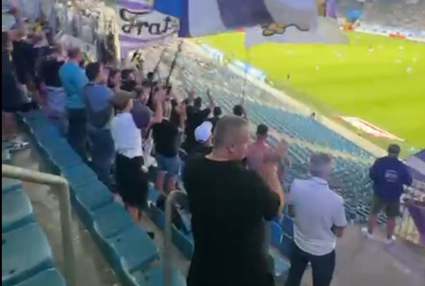 VIDEO Scandal la Universitatea Craiova - FC Argeș! Jandarmeria a trebuit să intervină