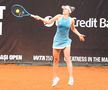 Irina Begu în meciul din sferturile de finală ale UniCredit Iași Open Foto: Roxana Fleșeru
