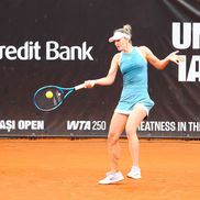 Irina Begu în meciul din sferturile de finală ale UniCredit Iași Open Foto: Roxana Fleșeru