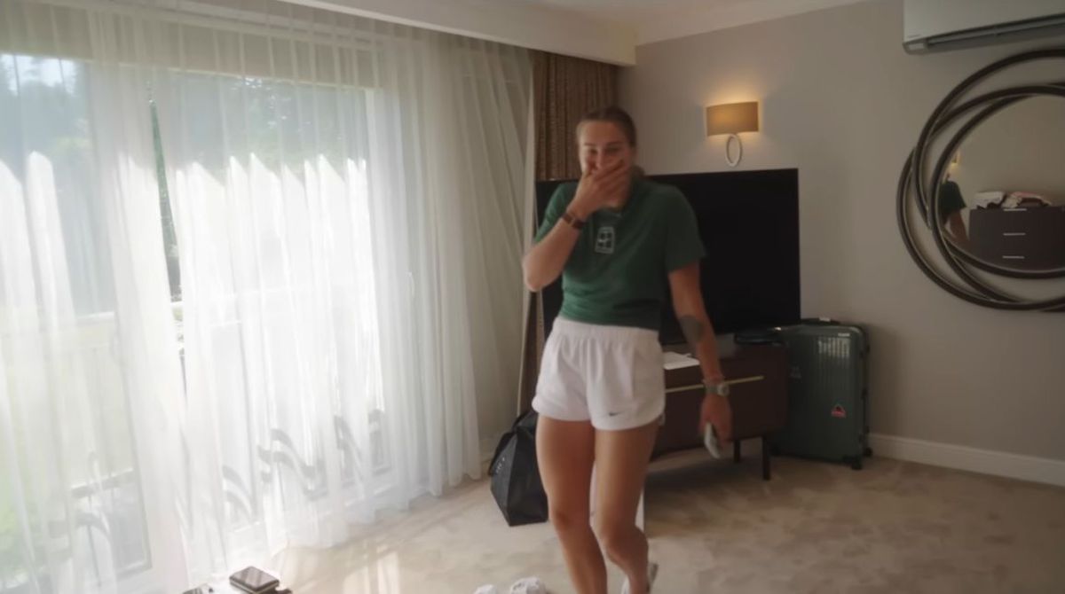 Turul casei cu Aryna Sabalenka