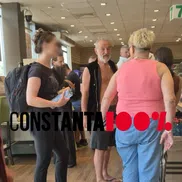 Gigi Becali, în drum spre Constanța / FOTO: Constanța 100%