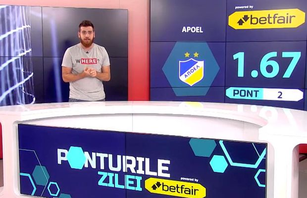 Ponturile zilei. Am combinat 5 meciuri pentru o cotă de 18.50