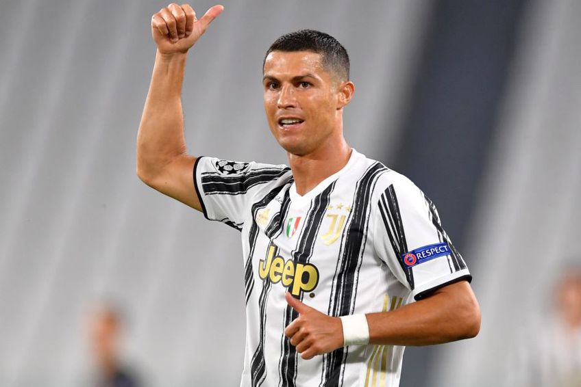 Cristiano Ronaldo a marcat de două ori în Juventus - Lyon 2-1 // foto: Guliver/gettyimages