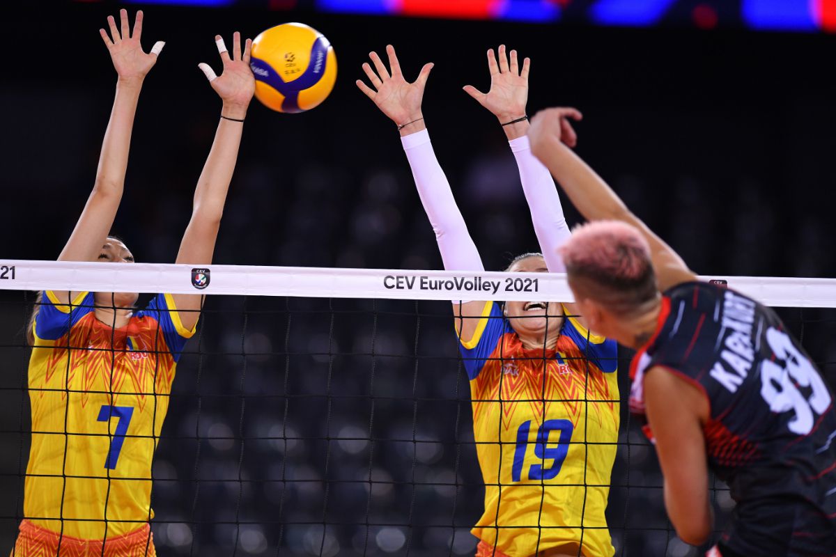 Volei - Euro 2021: România - Turcia