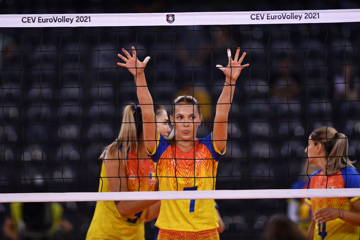 Volei - Euro 2021: România - Turcia