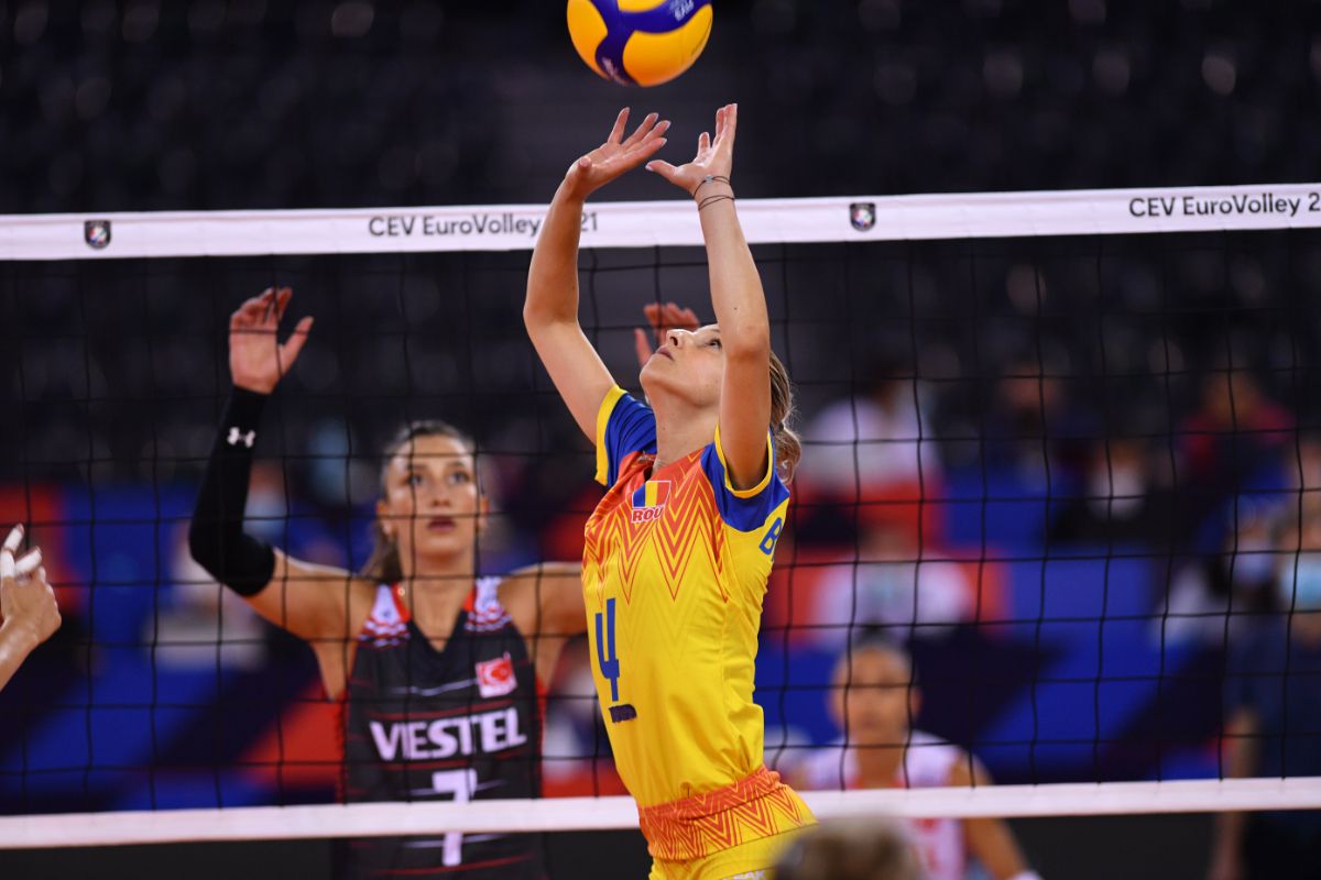 Volei - Euro 2021: România - Turcia