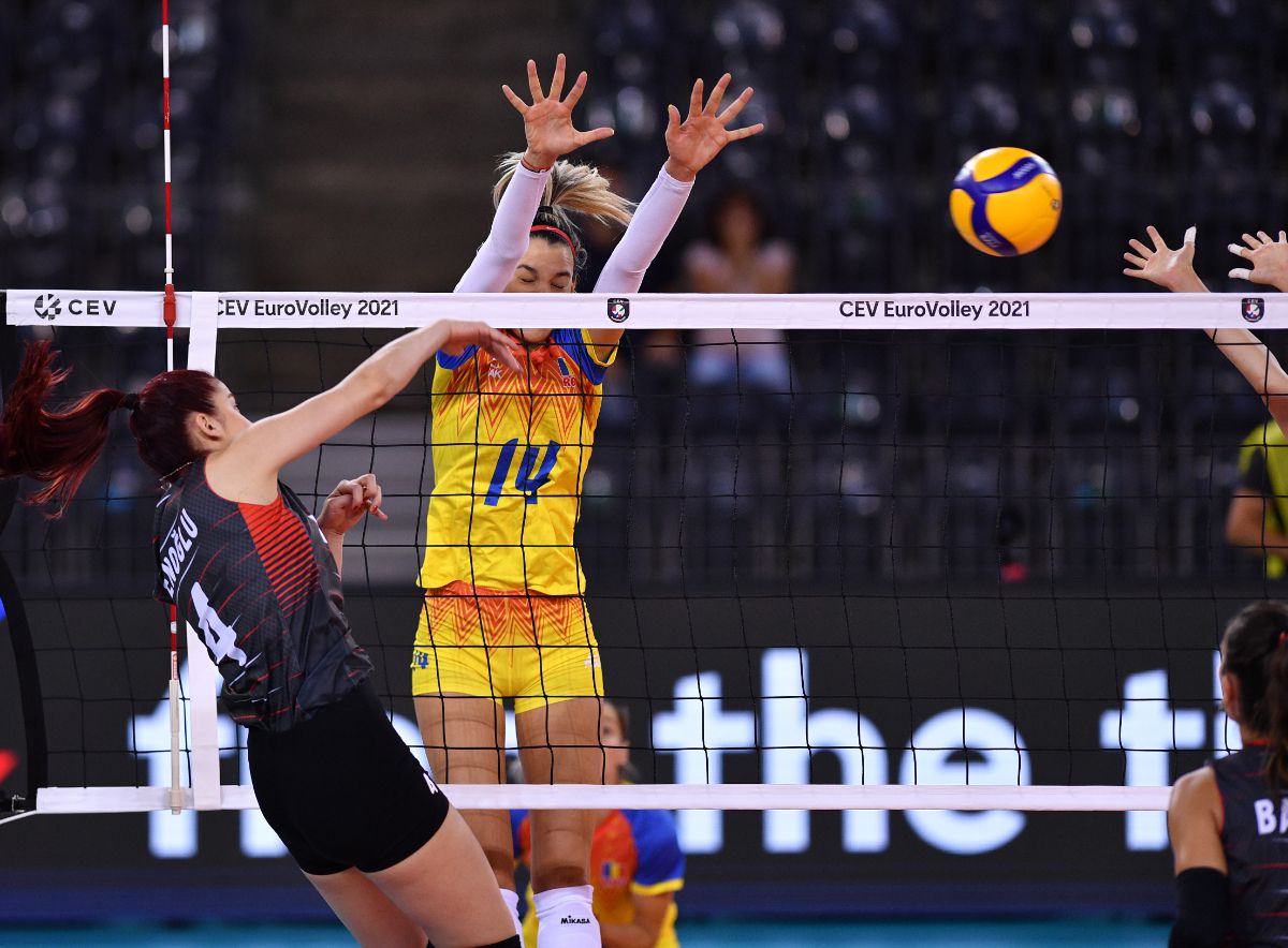 Volei - Euro 2021: România - Turcia