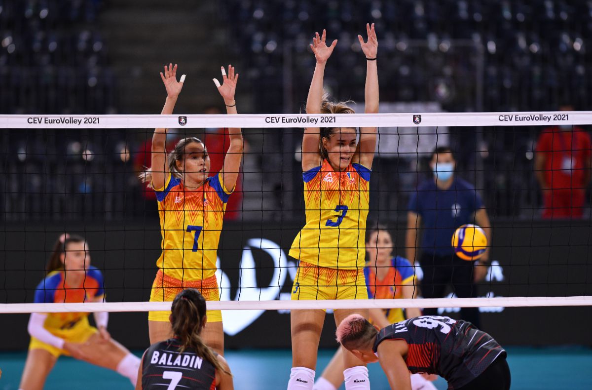 România a pierdut primul meci de la Campionatul European de volei feminin! Ce șanse au „tricolorele” la calificarea în „optimi”