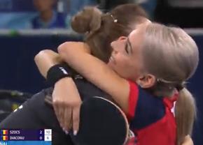 Bernadette Szocs, medalie europeană de aur la dublu feminin! Podium românesc la Munchen