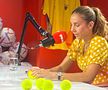 Mihaela Buzărnescu, la podcastul „Profu' de Sport” / FOTO: Remus Dinu