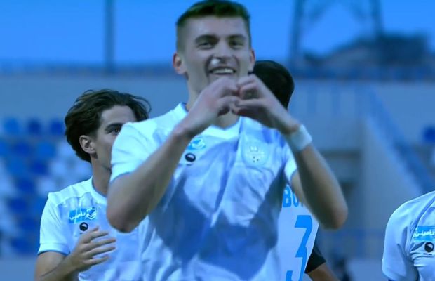 Florin Tănase, primul gol la noua echipă » Fostul fotbalist de la Barcelona i-a năucit însă pe români