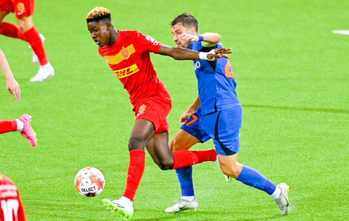 Darius Olaru acuză după Nordsjaelland - FCSB: „Am simțit că arbitrul e puțin de partea lor”