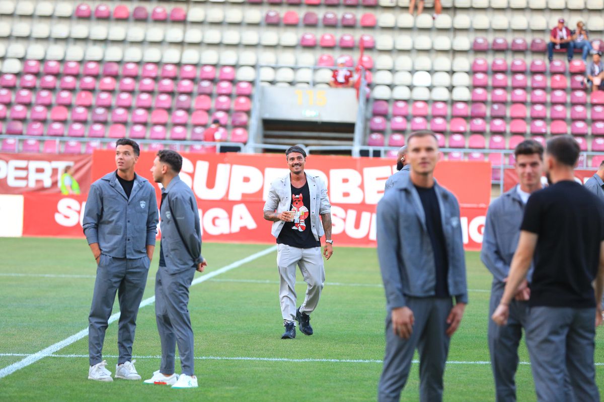 Imagini înainte de Rapid - Dinamo