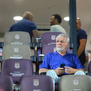 Dinu Gheorghe, prezent în Giulești la Rapid - Dinamo. Foto: Ionuț Iordache (GSP)