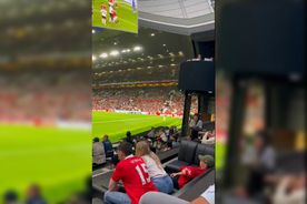 „Realitate partajată” la Manchester United - Fulham » Tehnologia incredibilă le permite fanilor din Las Vegas să vadă meciurile de parcă ar fi pe stadion: „Este o nebunie, am crezut că sunt pe Old Trafford!”