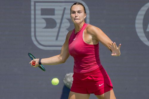 Aryna Sabalenka în acțiune la Cincinnati Foto: Imago