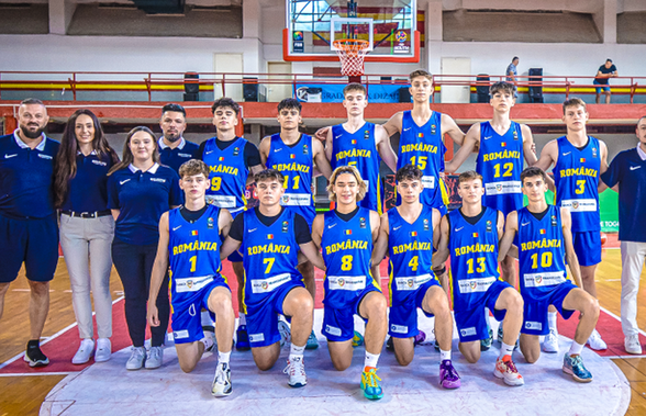 România U16, medaliată cu argint la Campionatele Europene de baschet, Divizia B » Un jucător român inclus în echipa turneului