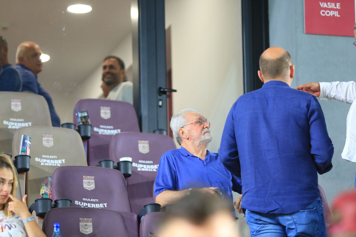 „E greu să înveți atât de repede jocul ăsta. Șucu este înconjurat de oameni care nu au legătură cu fenomenul” » Patronul Rapidului, „demolat” de un fost oficial din Giulești