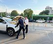 Imagini curioase surprinse cu două ore înainte de Rapid - Dinamo, pe gazonul din Giulești