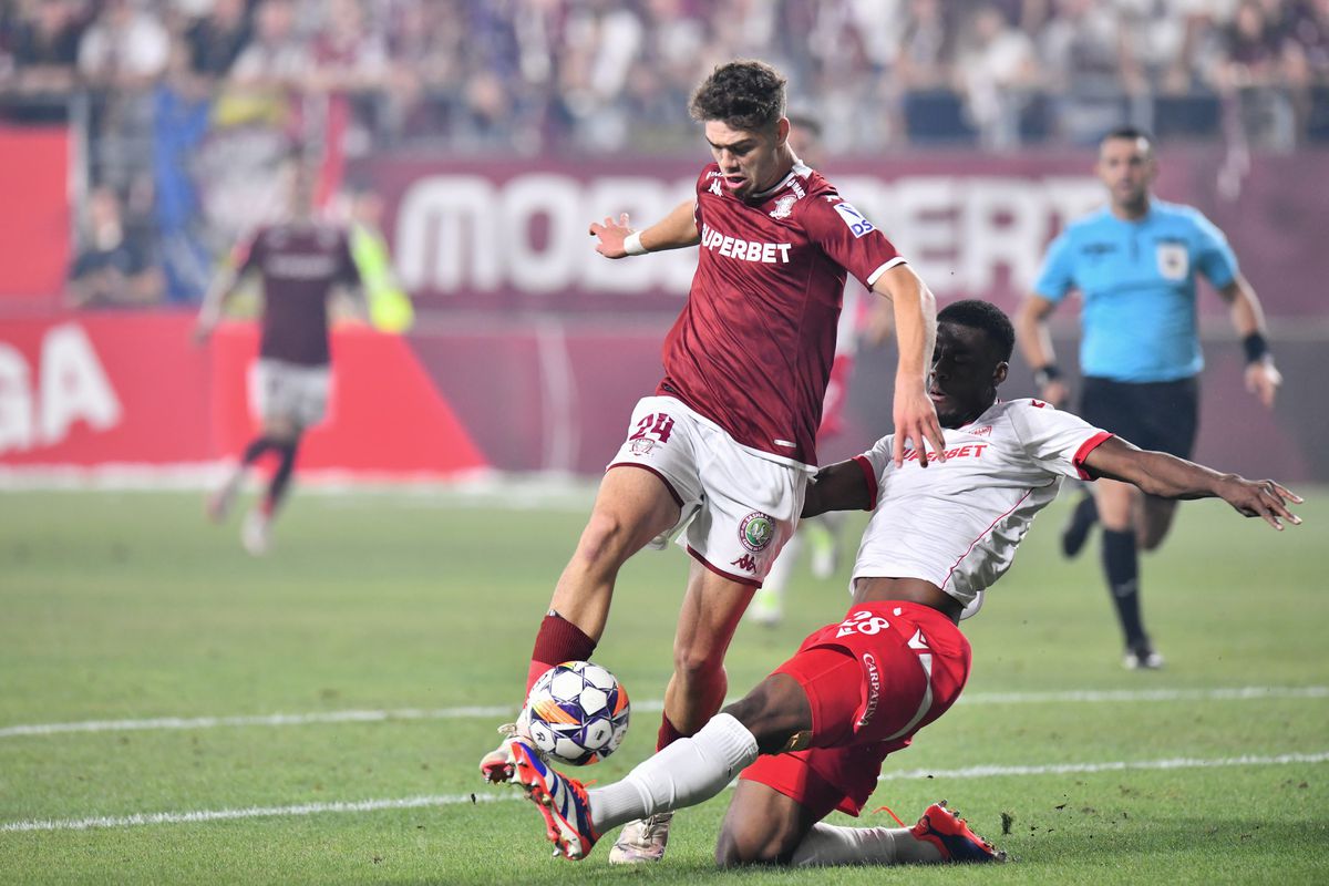 Căpitanul Rapidului, reacție violentă la adresa arbitrajului din derby-ul cu Dinamo: „A fost o glumă nenorocită”