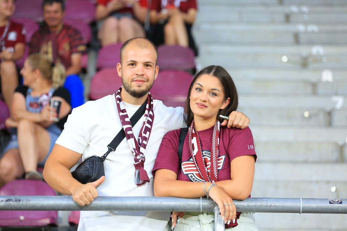 Imaginea serii în Giulești, înainte de Rapid - Dinamo » Ce a apărut pe tabelă