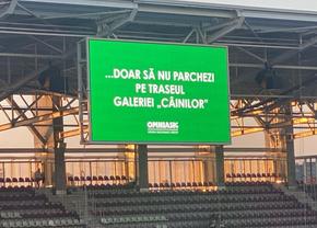 Imaginea serii în Giulești, înainte de Rapid - Dinamo » Ce a apărut pe tabelă