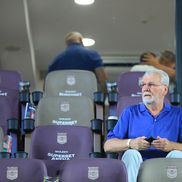 Dinu Gheorghe, prezent în Giulești la Rapid - Dinamo. Foto: Ionuț Iordache (GSP)