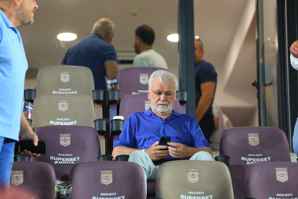 „E greu să înveți atât de repede jocul ăsta. Șucu este înconjurat de oameni care nu au legătură cu fenomenul” » Patronul Rapidului, „demolat” de un fost oficial din Giulești