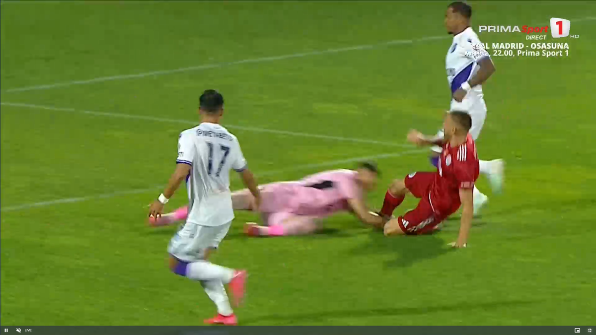 Dur Bozoancă, accidentat în Argeș - Oțelul