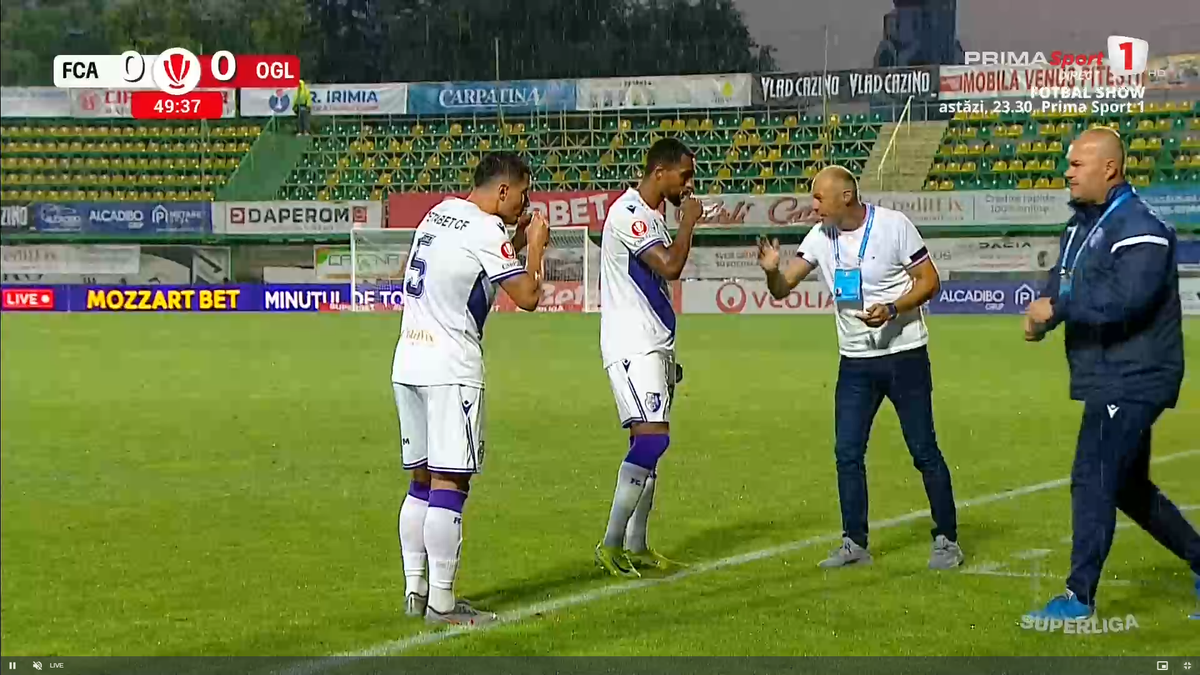 Dur Bozoancă, accidentat în Argeș - Oțelul