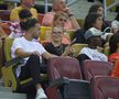 Antonia Salanță, iubita lui Daniel Bîrligea la meciul Rapid - FCSB, 2-2