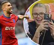 Gol pe teren și show în tribune » Antonia, iubita lui Daniel Bîrligea, a furat privirile la derby