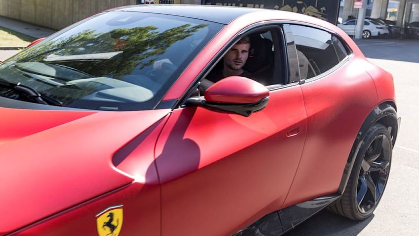 Timo Werner a făcut senzație la antrenamentul lui RB Leipzig cu un Ferrari Purosangue