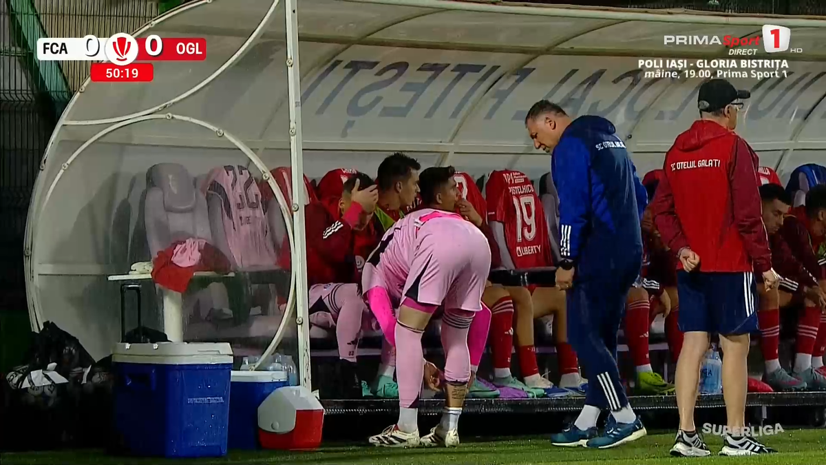 Dur Bozoancă, accidentat în Argeș - Oțelul