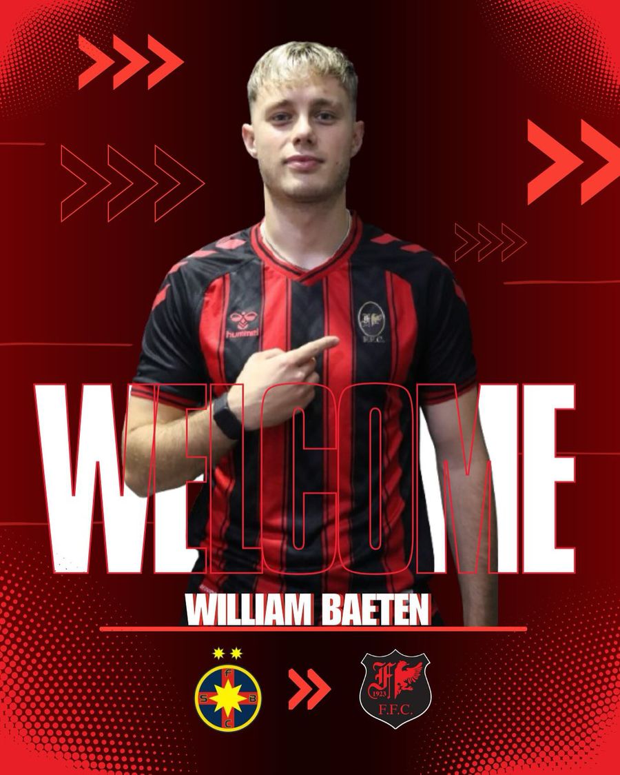 William Baeten / Foto: Facebook William Baeten, fostul mijlocaș de la FCSB, a fost prezentat la noua echipă