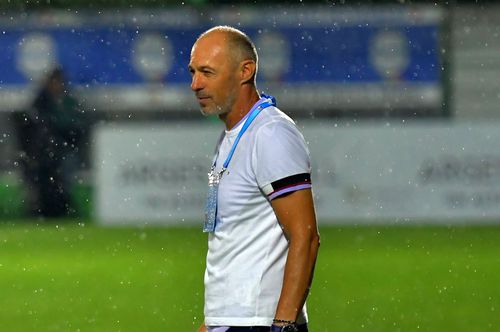 Bogdan Andone, în timpul partidei FC Argeș - Oțelul Galați 2-0 // foto: sportpictures.eu