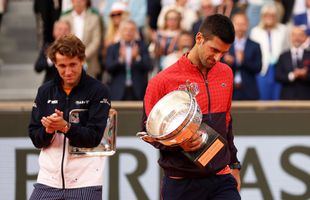 Afirmație puternică din partea numărului 13 ATP: „Novak Djokovic este cel mai mare sportiv din toate timpurile”
